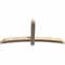 Ekena Millwork Bellingham Smooth Timber Gable Bracket, Douglas Fir, 60"W x 27"H x 3 1/2"D x 3 1/2"F, 11/12 Pitch GBW060X27X0404BEL00SDF - alternate 2